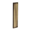 Heritage Brass Raised Fingerplate (282Mm X 63Mm), Antique Brass Finish