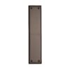 Heritage Brass Raised Fingerplate (282Mm X 63Mm), Matt Bronze Finish