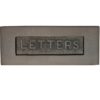 Heritage Brass Letters Embossed Letter Plate (254Mm X 101Mm), Matt Bronze