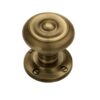 Heritage Brass Aylesbury Mortice Door Knobs, Antique Brass (Sold In Pairs)