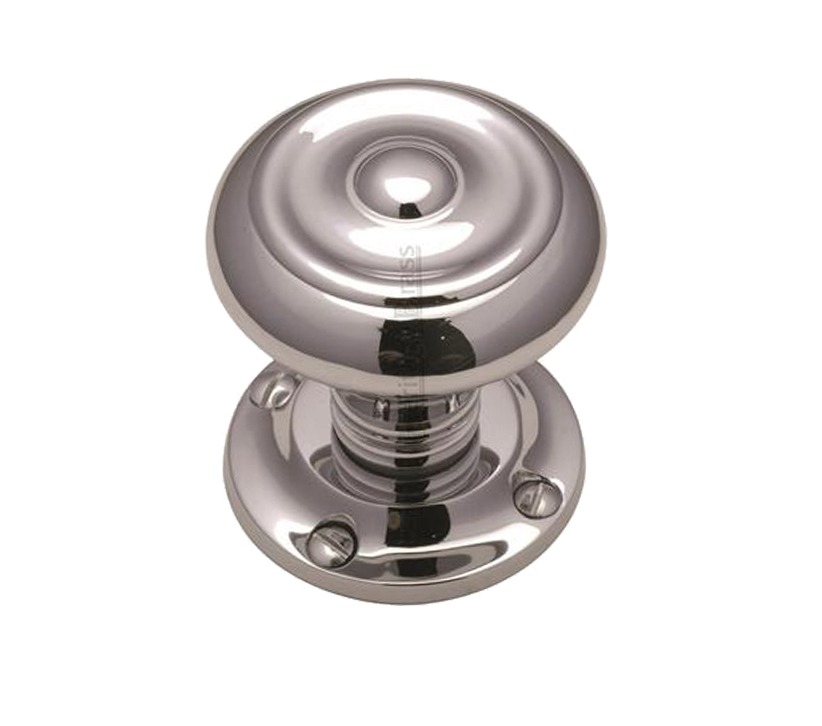 Heritage Brass Aylesbury Mortice Door Knobs, Polished Chrome (Sold In Pairs)