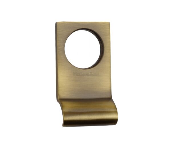 Heritage Brass Rectangular Cylinder Pull (84Mm X 45Mm), Antique Brass