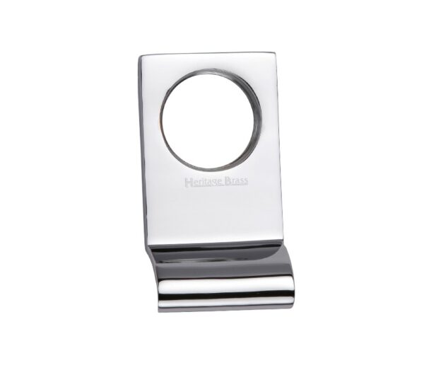 Heritage Brass Rectangular Cylinder Pull (84Mm X 45Mm), Polished Chrome