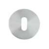 Zoo Hardware Vier Standard Profile Key Escutcheon, Satin Stainless Steel