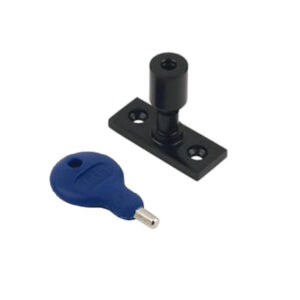 Locking Casement Stay Pin, Powder Coated Black