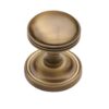 Heritage Brass Whitehall Mortice Door Knobs, Antique Brass (Sold In Pairs)