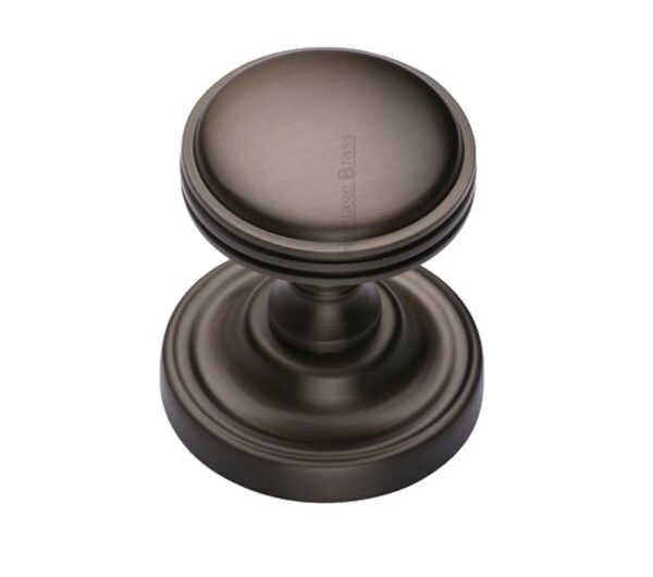 Heritage Brass Whitehall Mortice Door Knobs, Matt Bronze (Sold In Pairs)