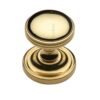 Heritage Brass Whitehall Mortice Door Knobs, Polished Brass (Sold In Pairs)