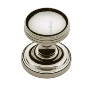 Heritage Brass Whitehall Mortice Door Knobs, Polished Nickel (Sold In Pairs)