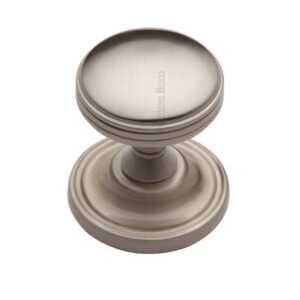 Heritage Brass Whitehall Mortice Door Knobs, Satin Nickel (Sold In Pairs)