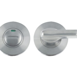 Zoo Hardware Zcs2 Contract Disabled Bathroom Turn & Release With Indicator, Satin Stainless Steel