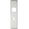 Zoo Hardware Zcs Architectural Short Cover Plates, Satin Stainless Steel (Sold In Pairs)