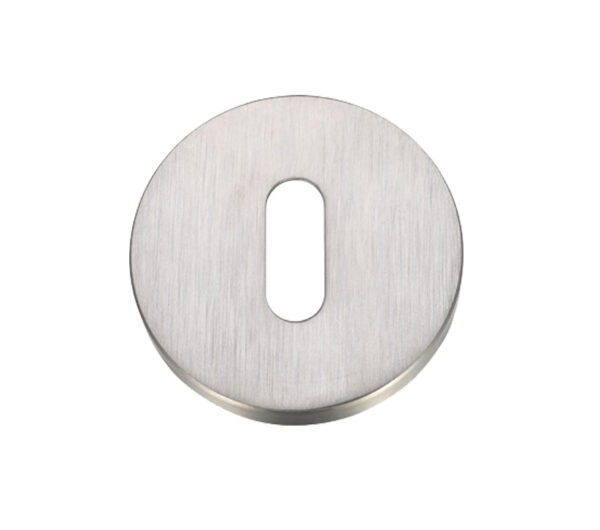 Zoo Hardware Zg4S Standard Profile Key Escutcheon, Satin Stainless Steel