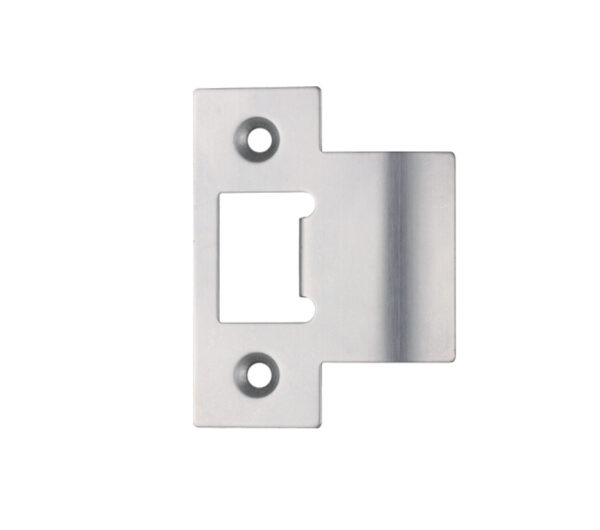 Zoo Hardware Spare Extended Tongue Strike Plate Accessory, Satin Stainless Steel