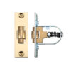 Zoo Hardware Adjustable Roller Latch (76Mm), Polished Brass