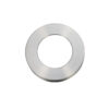 Zoo Hardware Screw On Rose Pack X 2, Satin Stainless Steel (Sold In Pairs)