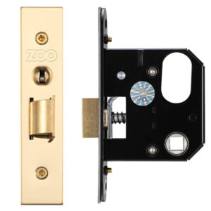 Zoo Hardware Uk Replacement Oval Night Latch (65.5Mm Or 78Mm), Pvd Stainless Brass