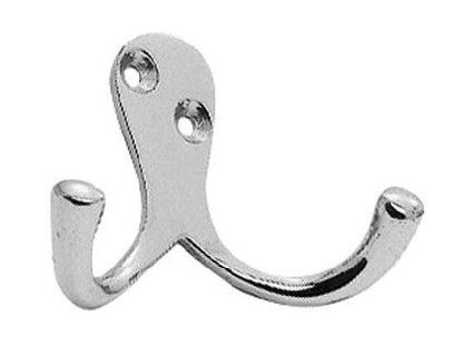 CARLISLE BRASS - AA27CP-BP VICTORIAN - DOUBLE ROBE HOOK