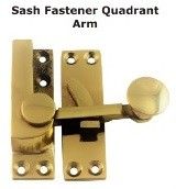 AA39PB Sash Fastener Quadrant Arm