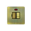 Eurolite Abswfnb 13Amp Switched Fuse Spur With Neon Flat Concealed Antique Plate Matching Rocker