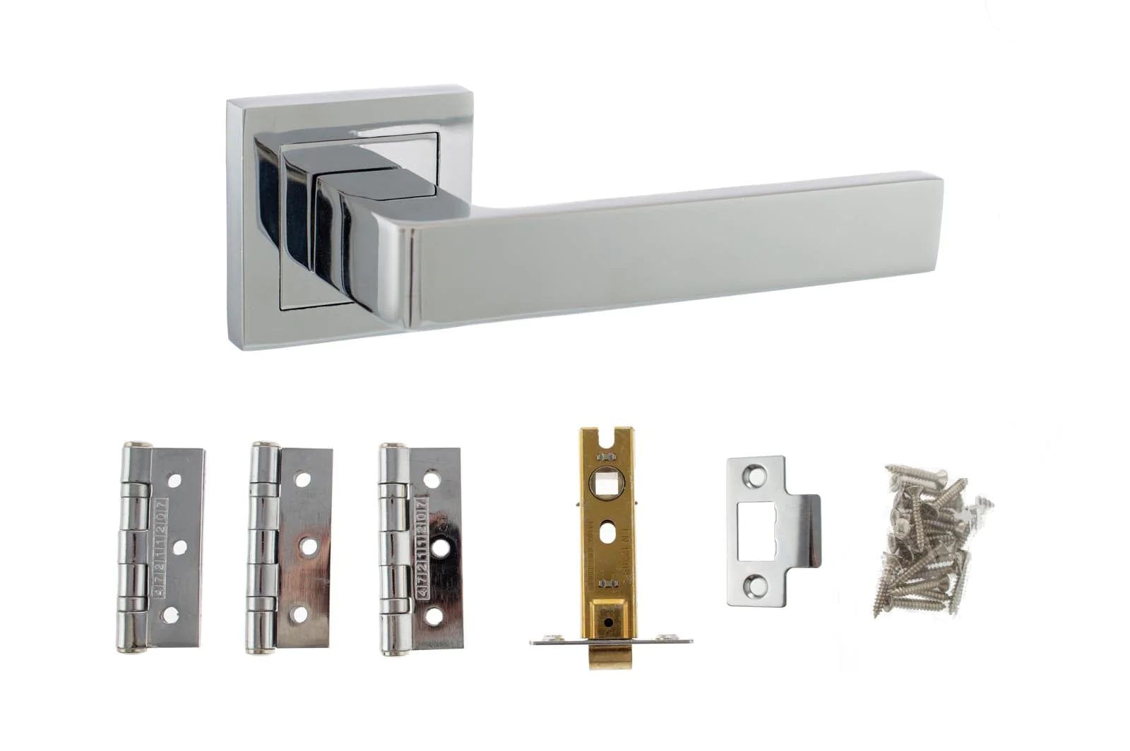 Atlantic Montana Dorpac (2.5" Latch, 3"x2" Hingesx3) - Polished Chrome ADPS40SPC25