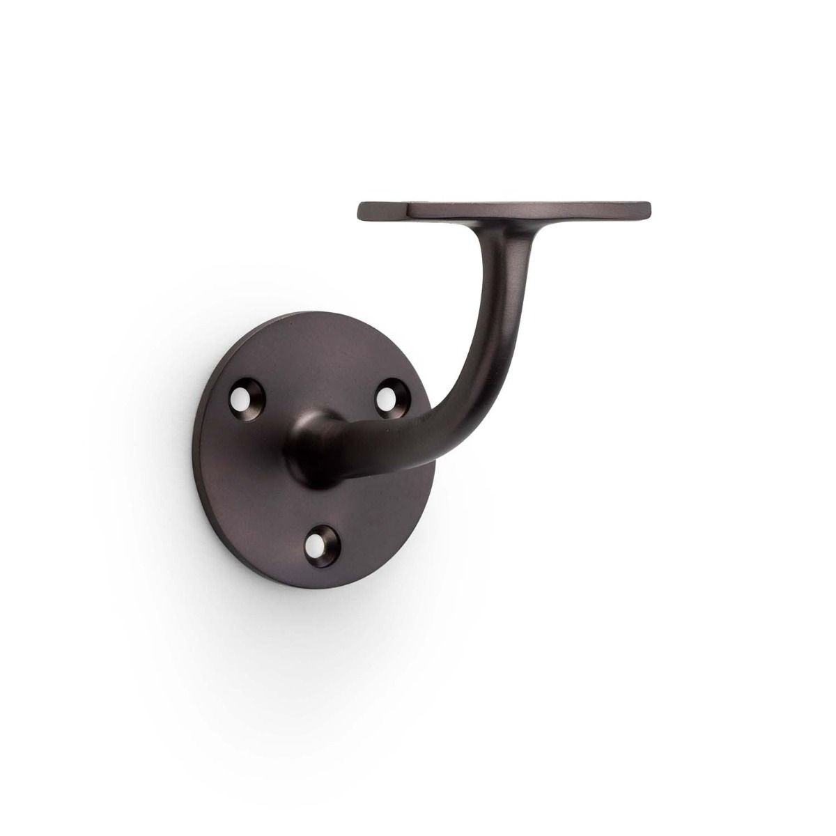 Alexander And Wilks Handrail Bracket (Heavy) 55mm Rose Dark Bronze AW750DBZ