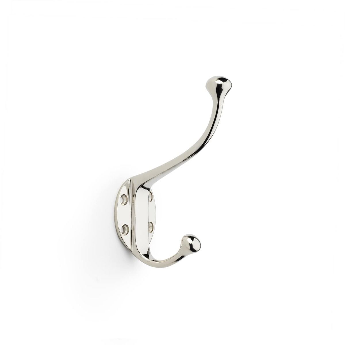 Alexander & Wilks Hat & Coat Hook AW772PN Polished Nickel