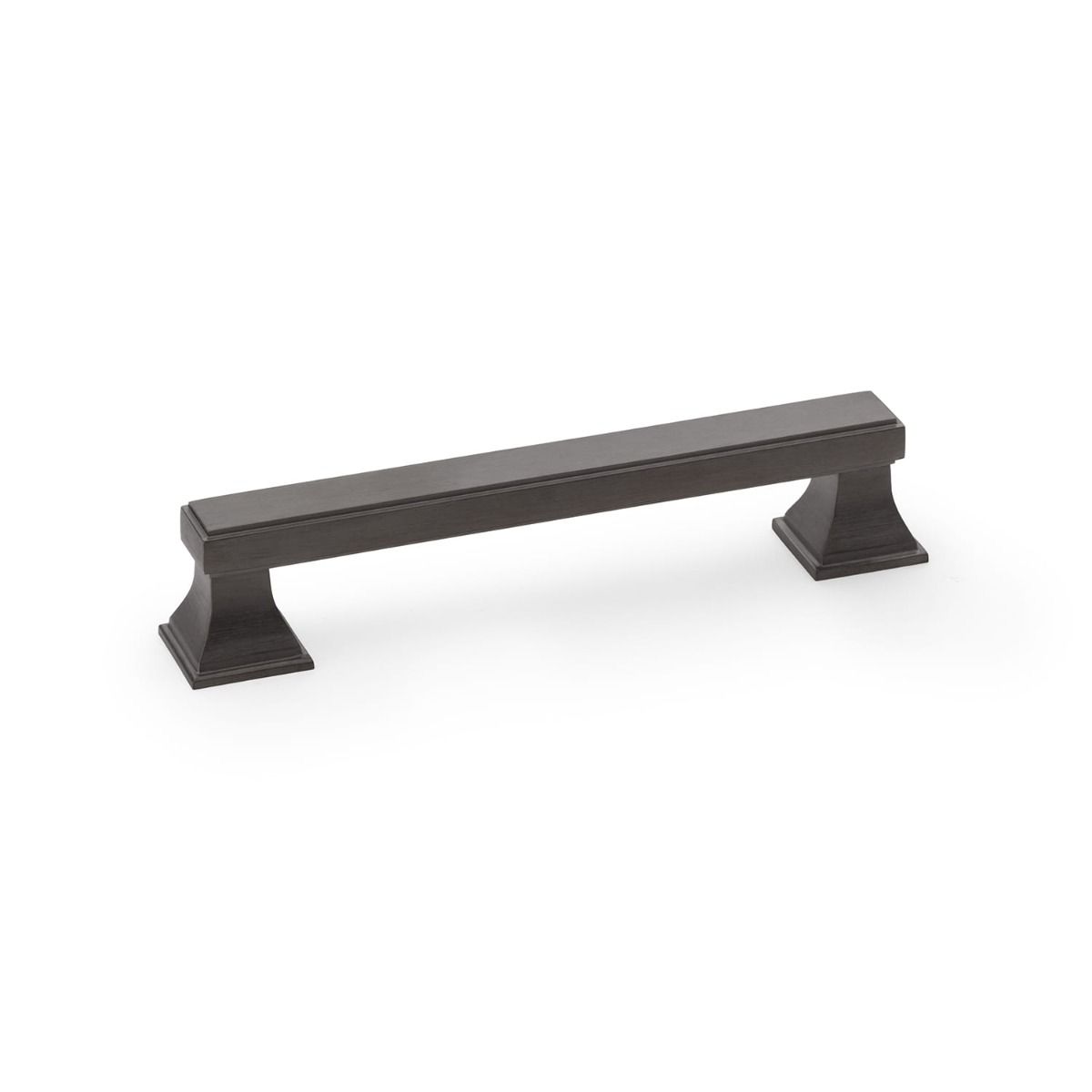 Alexander And Wilks Jesper Square Cabinet Pull 160mm C/C Dark Bronze Pvd AW813-160-DBZPVD