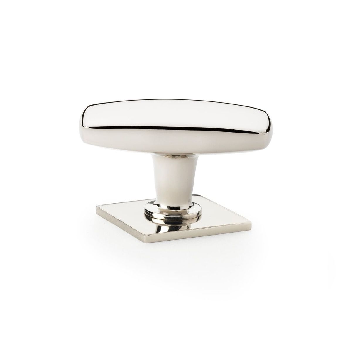 Alexander And Wilks Plain Soap Dish Knob Large 60mm Polished Nickel AW822-60-PN