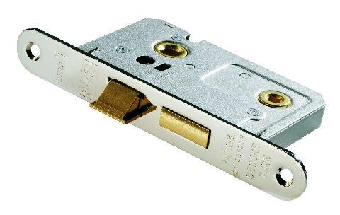 BAE5025SN-R EASI-T BATHROOM LOCK 65MM RESIDENTIAL - RADIUS