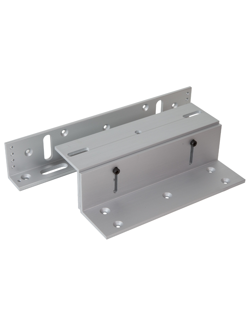 Zoo Hardware Adjustable Z & L Bracket for use with the ML600 range of Maglocks BK600ZL