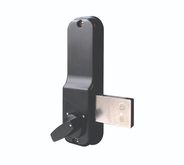 The CODELOCKS Mechanical Digital Lock Marine 200 Series Surface Bolt Black Marine Grade