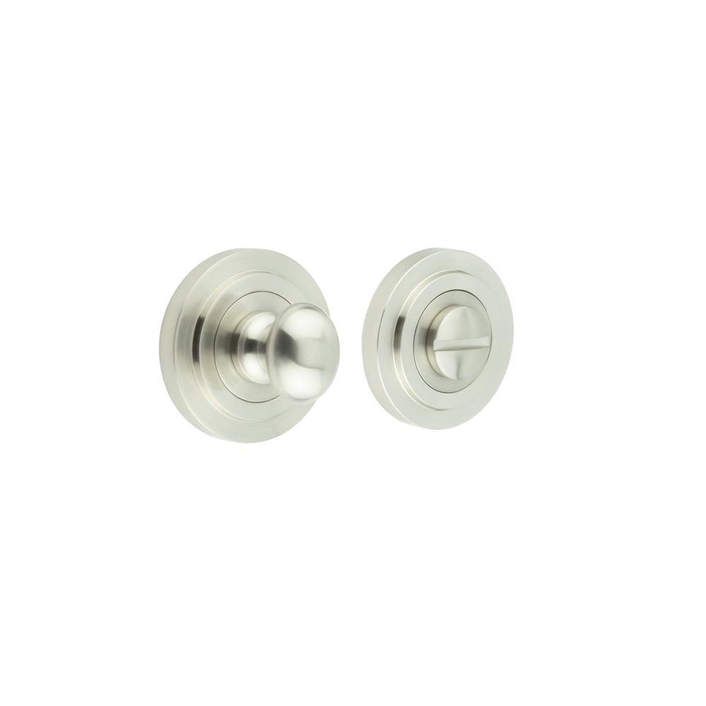 Burlington Turns & Releases Inner 1 Stepped Rose Satin Nickel