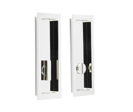 150x55x3mm PN rectangular WC flush pull set