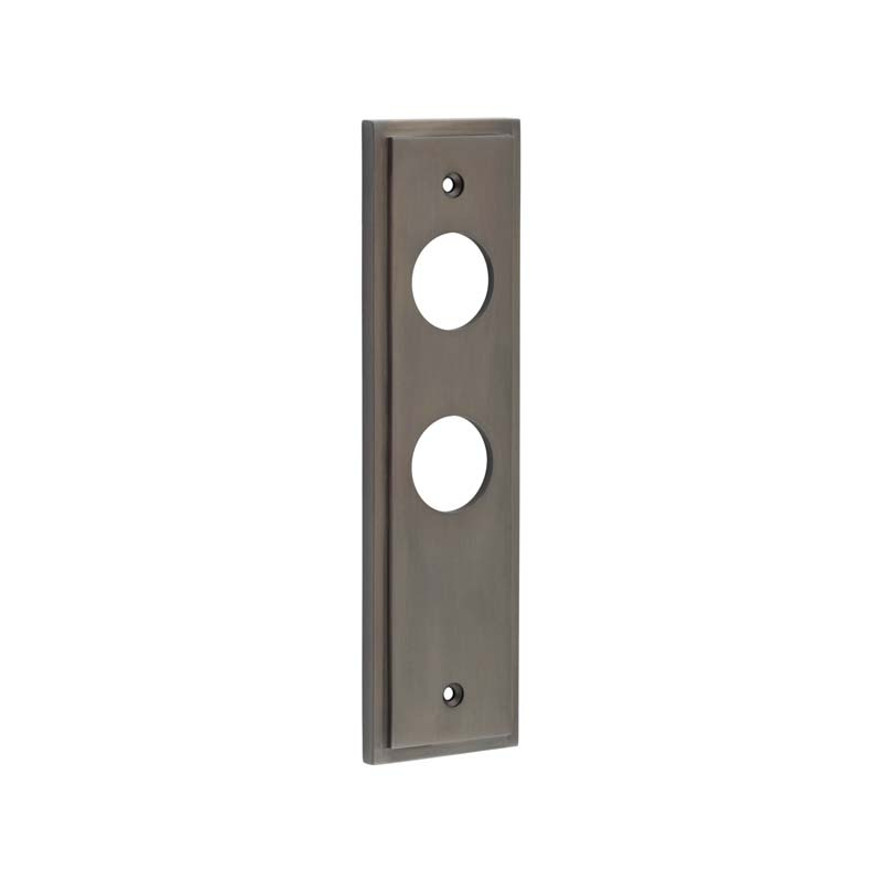 200x55mm DB Bath 78mm C/C back plates for lever on rose