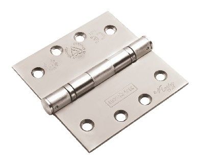 CARLISLE BRASS - CEN1443-13BSS 102MM X 102MM X 3MM BALL BEARING HINGE - GRADE 13 - ( 316 STAINLESS STEEL)