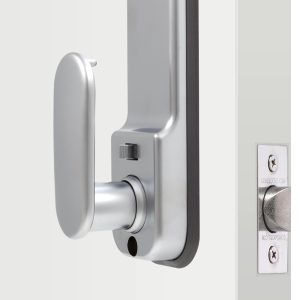 CODELOCKS Mechanical Digital Locks 100 series Mortice Latch Hold open Polished Brass