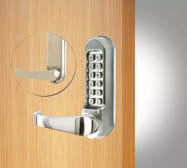 CODELOCKS 500 Mechanical Digital Locks 500 series Front & Back Plate Only PVD Stainless Steel