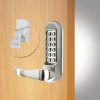 CODELOCKS 505 Mechanical Digital Lock 500 series Front Plate Only Passage- Panic Kit PVD Stainless Steel