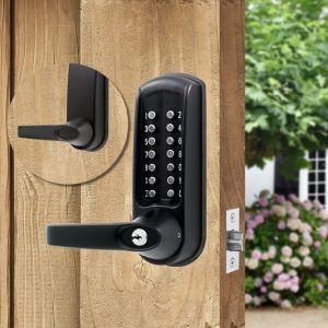 CODELOCKS 615 Mechanical Digital Locks Marine 600 series Mortice Latch Pasage Set Marine Grade Black