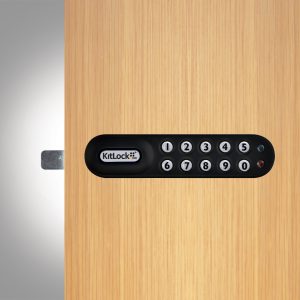 CODELOCKS KL1000 Plus Electronic Kitlock Cabinet Lock Black Right Hand