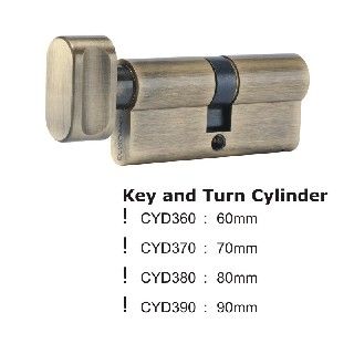 CYD360CP Key and Turn Cylinder