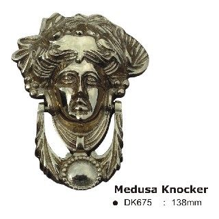 DK675PB Medusa Knocker