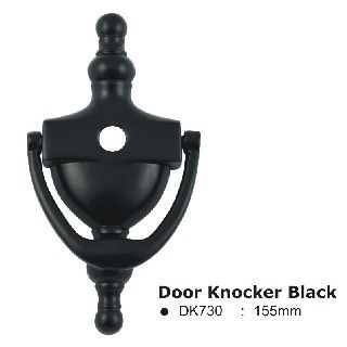 DK730Black Door Knocker Black