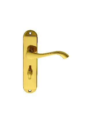 CARLISLE BRASS - DL182 ANDROS LEVER ON BACKPLATE - BATHROOM 57MM C/C