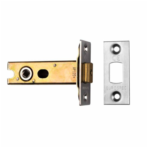 Carlisle Brass DLD5030SSSBSSBP Heavy Duty Tubular Deadbolt - Dual Finish Chrome 76mm Bright/Satin Stainless Steel