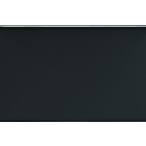 Eurolite Ecmb2B Double Blank Flat Concealed Matt Black Plate