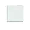 Eurolite Ecw1B Single Blank Flat Concealed White Plate