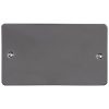 Eurolite Efbn2B Double Blank Enhance Flat Black Nickel Plate