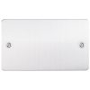 Eurolite EFSSS2B Double Blank Plate Enhance Flat Satin Stainless Steel Plate